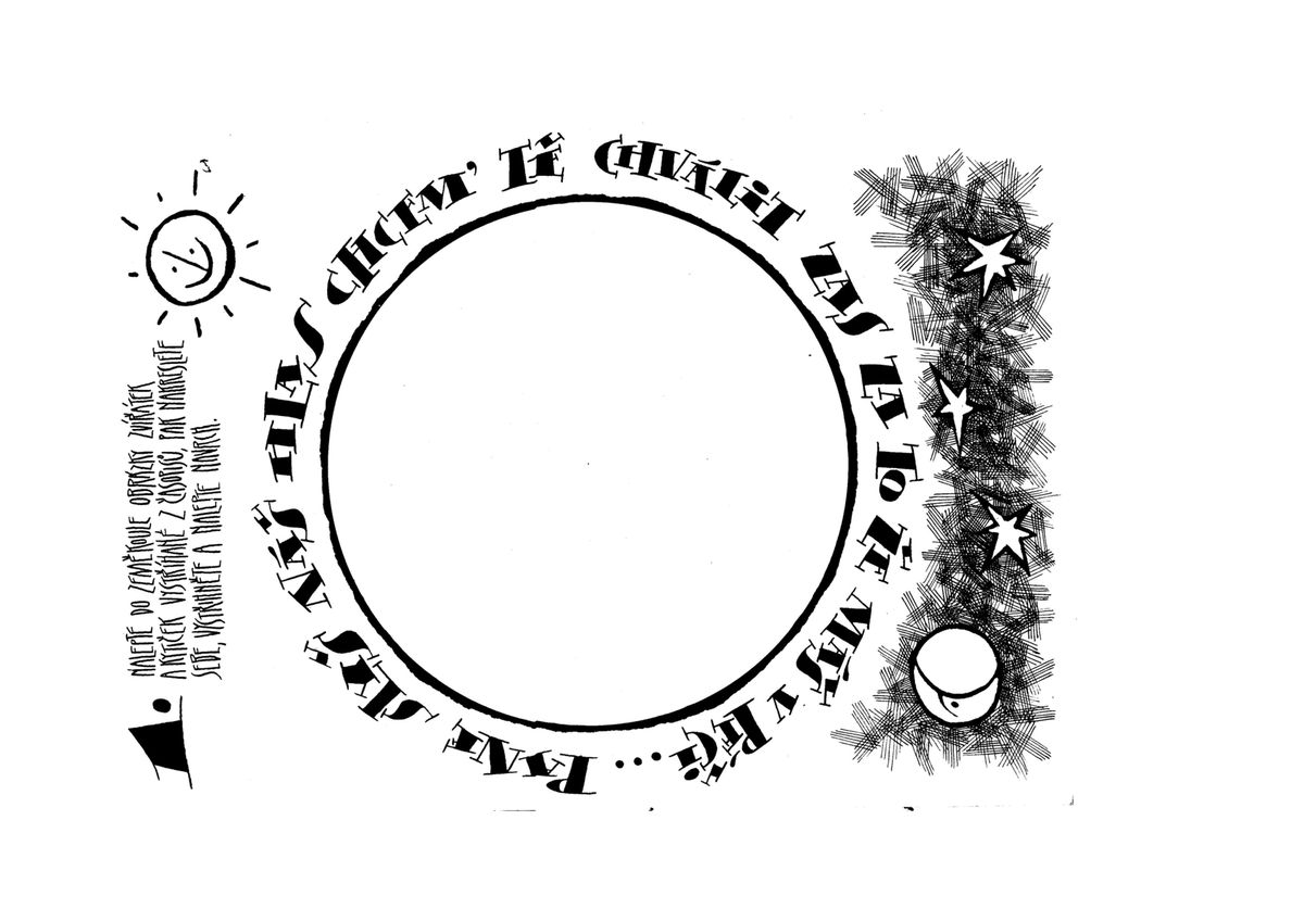 Pracovní list – Stvoření světa a člověka