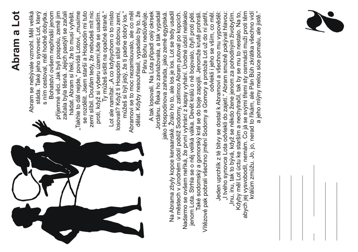 Pracovní list – Abraham a Lot - st