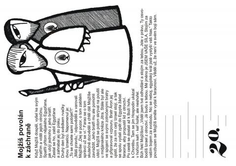 Pracovní list – Mojžíš povolán k záchraně - st