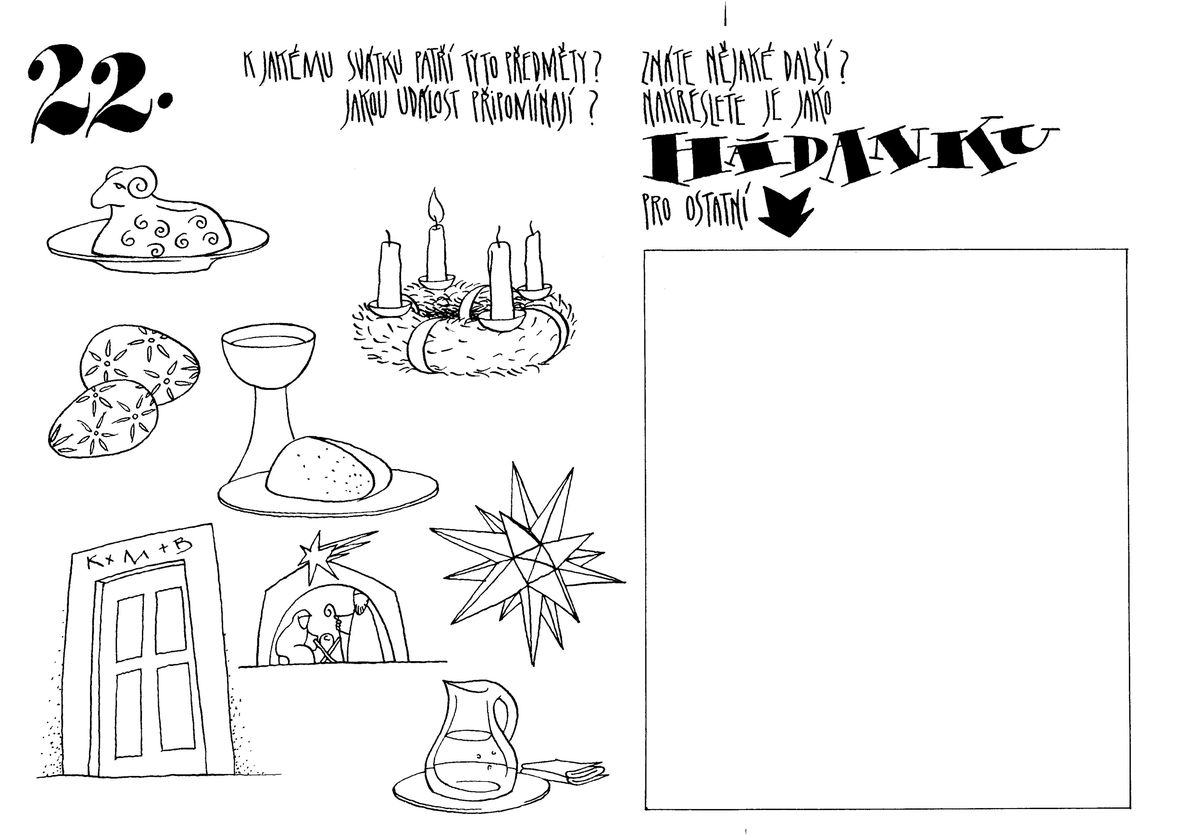 Pracovní list – Hod beránka a vyvedení z Egypta