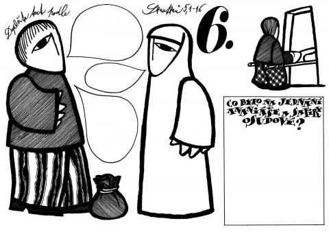 Pracovní list – Annaniáš a Safíra