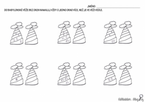 Pracovní list - BABYLONSKÁ VĚŽ matematika