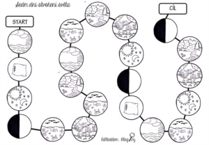 Pracovní list - Desková hra stvoření světa