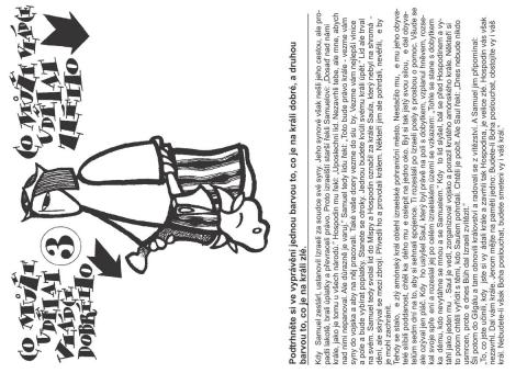 Pracovní list – 03 Saul králem - st