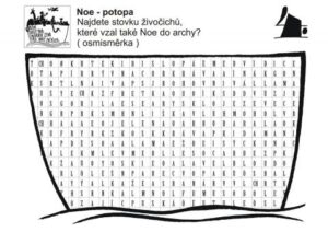 Pracovní list - Noe - potopa - st