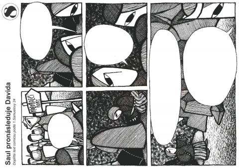 Pracovní list – 08 Saul pronásleduje Davida - st