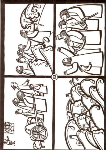 Pracovní list – Přechod přes rákosové moře