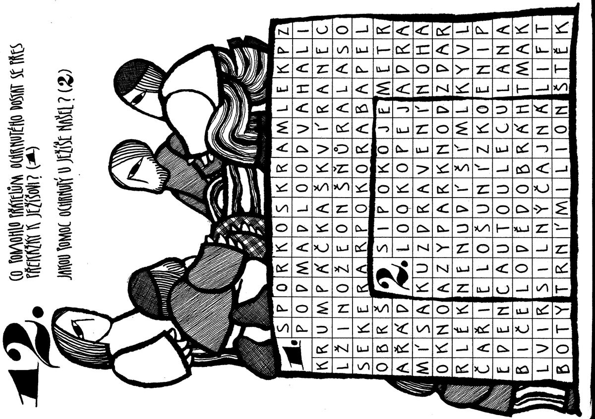 Pracovní list – 12 Je s ním moc odpuštění