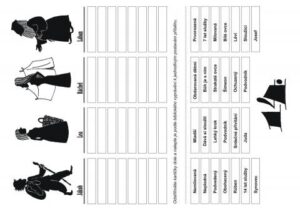 Pracovní list - Jákob na útěku - st