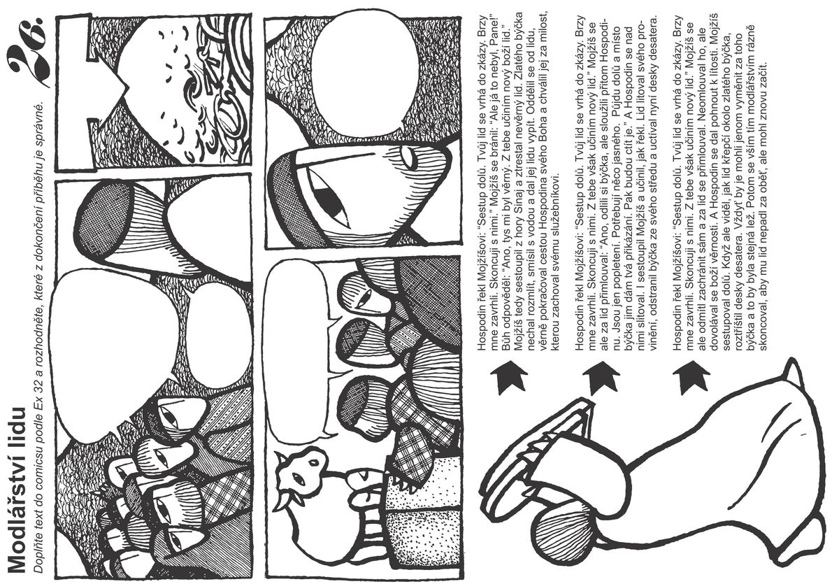 Pracovní list – 26 Modlářství lidu - st