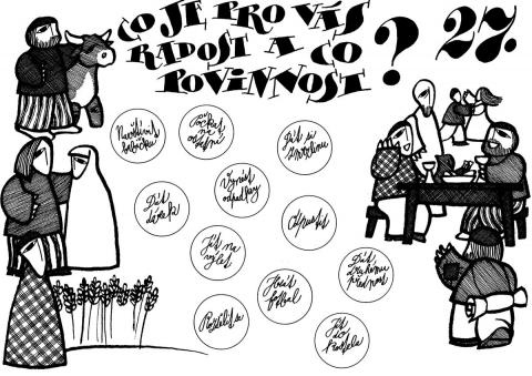 Pracovní list – 27 O hostinách a hostině