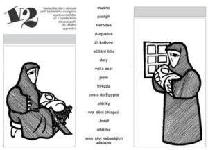Pracovní list - V2 Klanění mudrců