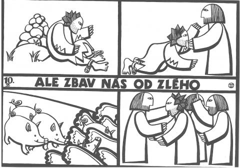 Pracovní list – 10/2 Ale zbav nás od zlého - Uzdravení posedlého v Gerase