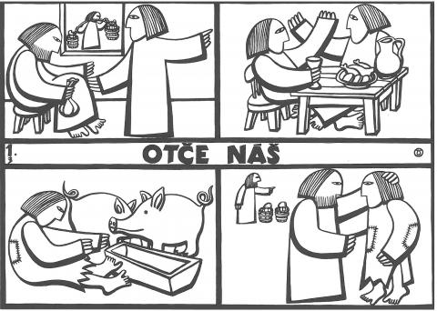 Pracovní list – 1/3 Otče náš - Podobenství o marnotratném synu