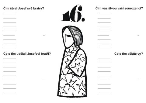 Pracovní list – 16 Josef a jeho bratři - st