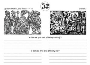 Pracovní list - 32 Judští mládenci v ohnivé peci - st