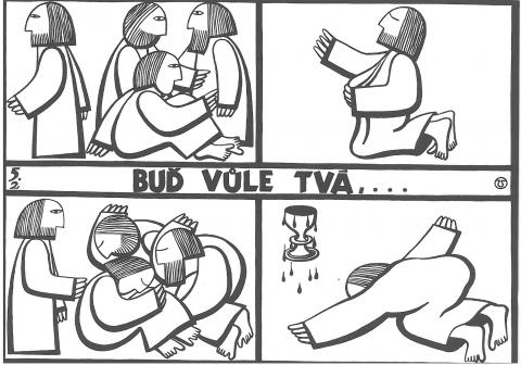 Pracovní list – 5/2 Buď vůle tvá - Modlitba v Getsemane